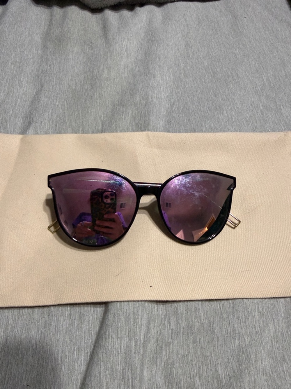 Purple Lens Women's Sunglasses